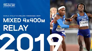 Mixed 4x400m Relay Final | World Athletics Relays Yokohama 2019