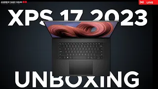 Dell XPS 17 (2023) - Live Unboxing