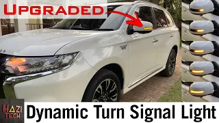 Upgrade Vehicle Mirror Indicator Lamp to Dynamic Turn Signal Light | Mitsubishi Outlander | Lancer