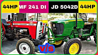 आपके लिए कौन सा बेहतर John Deere 5042D vs Massey Ferguson 241 DI 44 HP tractor Comparison | PowerPro