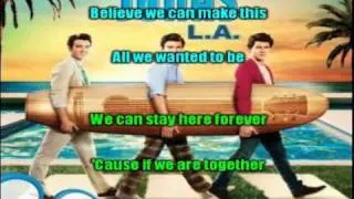 Jonas Brothers L.A Invisible [Sing-Along] Lyrics