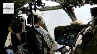 UH-60L Blackhawk Cockpit View- Utah Army Nationial Guard Aerial Firefighting