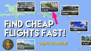 Use This Google Feature to Find Cheap Flights Fast!  Cheap Plane Tickets