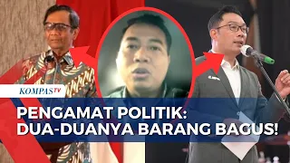 Pengamat Politik: Siapa yang Lebih Menguntungkan untuk Ganjar Pranowo, Mahfud MD atau Ridwan Kamil?
