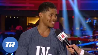 Shakur Stevenson Wants Jamel Herring and Oscar Valdez, "I'll Beat them Both!" | POST-FIGHT INTERVIEW