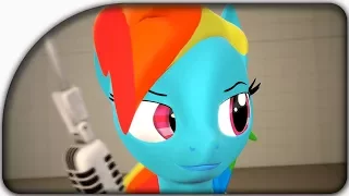 Rainbow Dash does a Northern British accent [SFM Ponies]