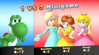 Mario Party 10 Mario Party #31 Yoshi vs Rosalina vs Peach vs Daisy Airship Central Master Difficulty