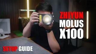 Mastering the 100W Zhiyun MOLUS X100 - Setup Guide