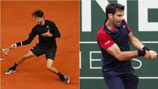 Pablo Andujar VS Dominic Thiem French Open First Round