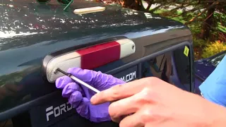 HOW TO SEAL A LEAKY BRAKE LIGHT