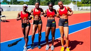|Commonwealth Games 2022|Ghana’s Female team qualifies for 4*100m relay final with a time of 44.32