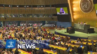 Wolastoqey Nation brings the issue of criminalization of Indigenous Peoples to the UN | APTN News