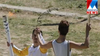 Olympic torch for Rio games light at Greek site | Manorama News