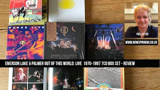 EMERSON LAKE & PALMER Out Of This World: Live  1970-1997 7CD Box Set Review