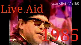 Live Aid 1985| Bennie And The Jets| Elton John