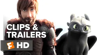 How to Train Your Dragon: The Hidden World ALL Clips + Trailers (2019) | Fandango Family