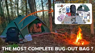 Solo Overnight Testing The Most Complete Bug Out Bag On Amazon and Bison Beer Black Bean Chili