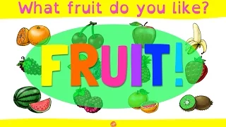 Learn 12 Fruits - What Fruit Do You Like? - Pattern Practice For Kids By ELF Learning