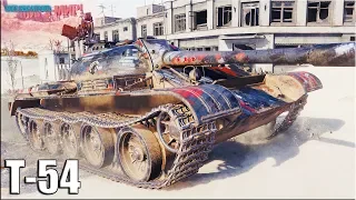 10к урона на ТАРАКАНЕ ✅ World of Tanks Т-54 лучший бой