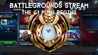 Battlegrounds Stream! The Push for Celestial 1!