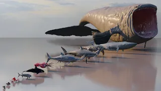 Unleashing the Depths: 3D Size Comparison of Sea Monsters 🌊🐉