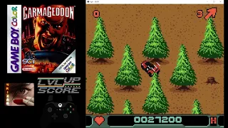 HIGHSCORE - Carmageddon - GameBoy Color 28500pts