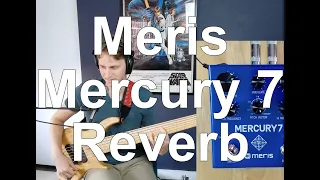 Meris Mercury7 Reverb - Bass Demo