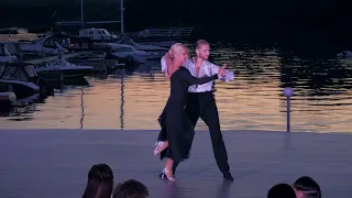 BIG Pro-Am Dance Open Air .Two Couples Performance.Rumba.Дегтярев Александр-Павловская Александра