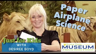 Just for Kids STEM Activities: Paper Airplane Science