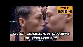 Joanna Jedrzejczyk vs Rose Namajunas Full Fight Highlights HD 720p