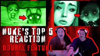 REACTING TO NUKE'S TOP 5 - DOUBLE FEATURE (THESE WERE TERRIFYING!)