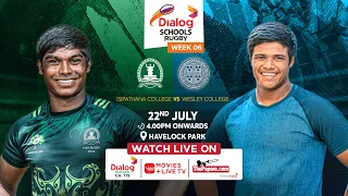 Isipathana College vs Wesley College - Dialog Schools Rugby League 2023