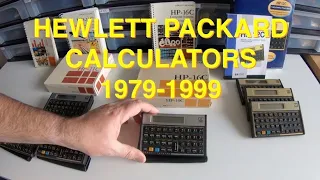 Hewlett Packard LCD calculators collection 1979-1999 - Erix Collectables #71