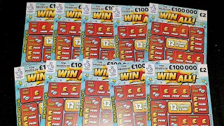 NEW CARDS! 🤩 WIN ALL! Scratch Cards @glitteryboxscratchies
