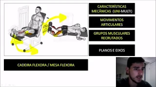 [BIOMECÂNICA DA MUSCULAÇÃO] DESCRIÇÃO DAS CARACTERÍSTICAS DA CADEIRA E MESA FLEXORA