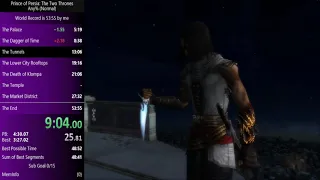 Prince of Persia The Two Thrones: any% Speedrun in 51:34