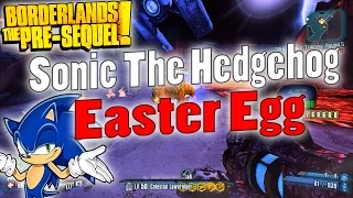 Borderlands: The Pre-Sequel | Sonic The Hedgehog | Easter Egg