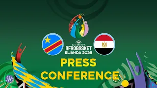 Congo DR v Egypt - Press Conference | FIBA Women's AfroBasket 2023