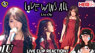 IU Love wins all Live Clip 2024 IU H.E.R. WORLD TOUR CONCERT IN SEOUL ARMYMOO Reacts For First Time!
