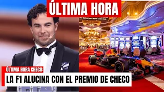 💥EL NUEVO e IMPACTANTE PREMIO de CHECO PÉREZ que ASOMBRA a la F1