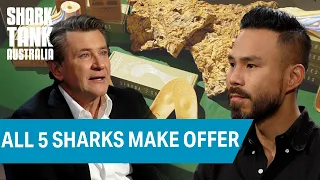 Rollercoaster Pitch! All 5 Sharks Make An Offer To Stryda Entrepreneur! | Shark Tank Australia