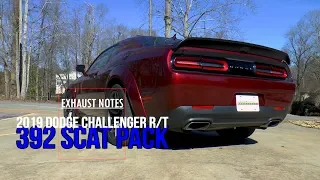 Exhaust Notes - 2019 Dodge Challenger R/T 392 Scat Pack Widebody