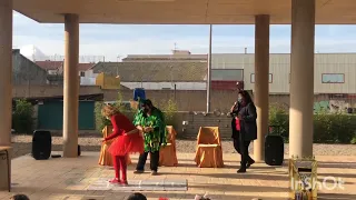 Llegada de los Reyes Magos al cole 2021