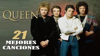 𝗤𝗨𝗘𝗘𝗡 🎧【 21 GRANDES ÉXITOS | MEJORES TEMAS 🔊 MIX CANCIONES COMPLETAS | Audio HD (HQ) 】