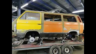 Восстанавливаем vw t3 своими руками. Собираем подвеску. часть 6