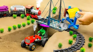 Top the most creative science project | Bridge construction | Diy mini tractor videos