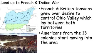 French & Indian War Lesson 1 Ohio River Valley