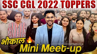 SSC CGL 2022 Toppers Mini Meet-up भौकाल 🔥Gagan Pratap Sir #ssc #cgl #ssccgl