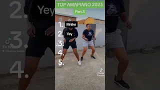 Top Amapiano 2023 Pt.3 #amapiano #hambakwezo #mnike #yey #kunkra #myztroahah #wetsalang #fyp #shorts