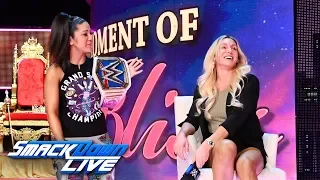 Charlotte Flair challenges Bayley on “A Moment of Bliss”: SmackDown LIVE, Aug. 20, 2019